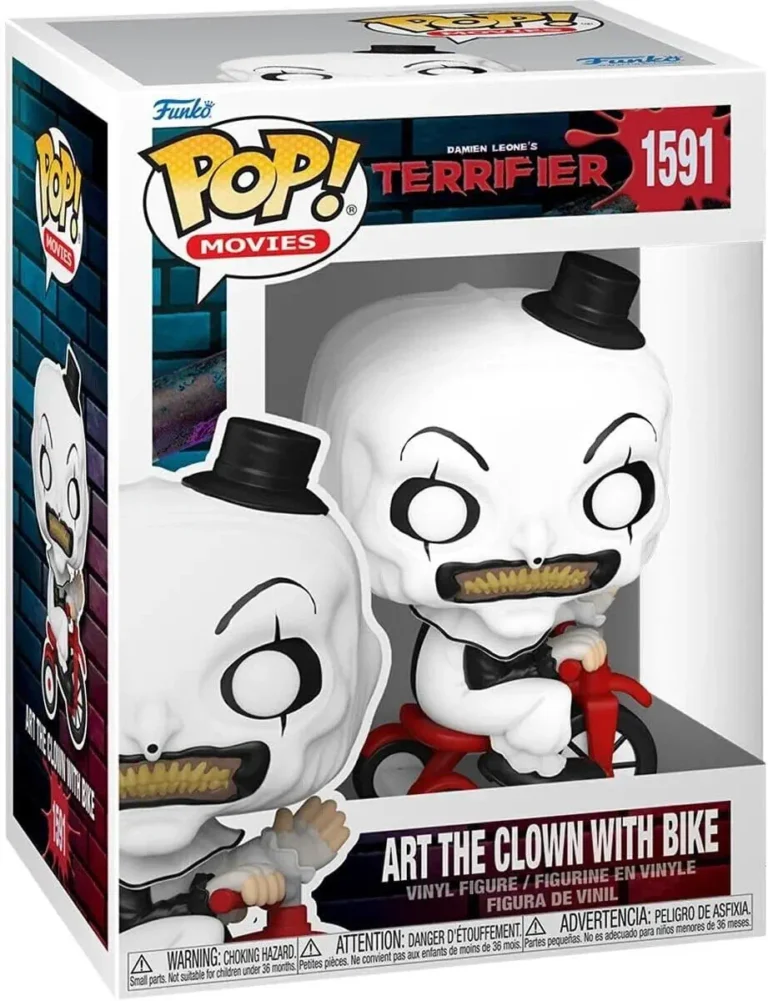 Funko Pop Art the Clown con triciclo