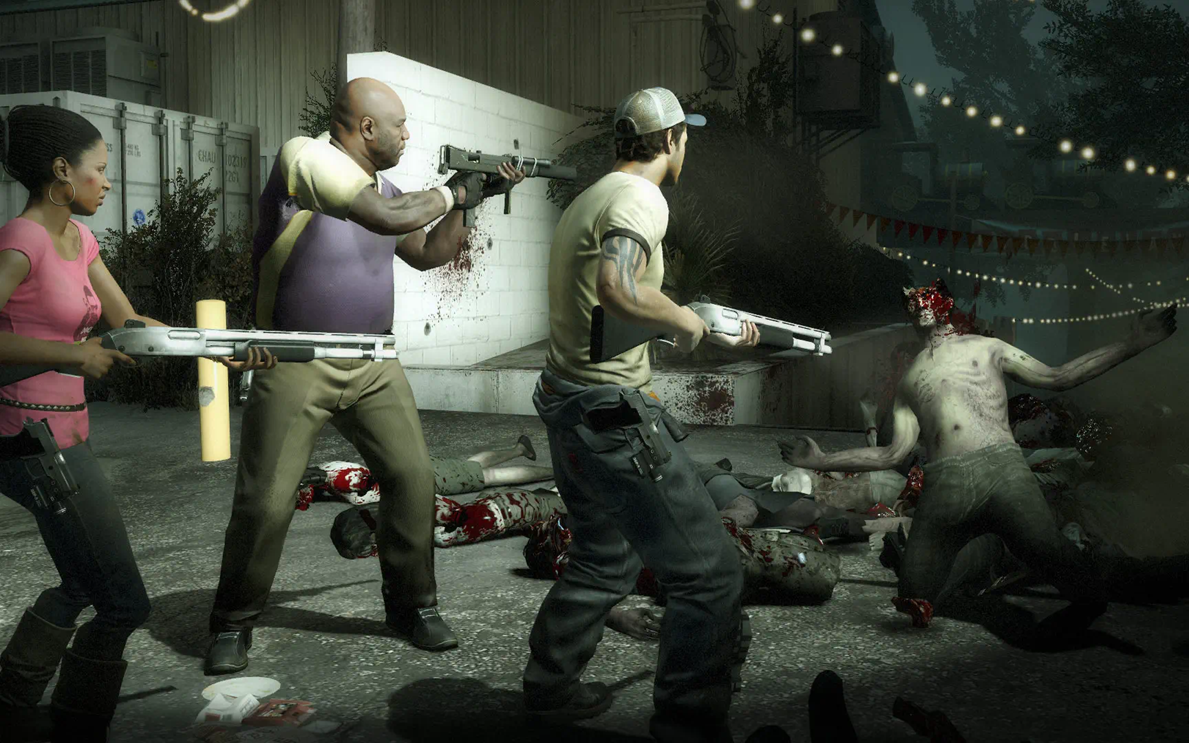 Lef 4 Dead - juego cooperativo de terror