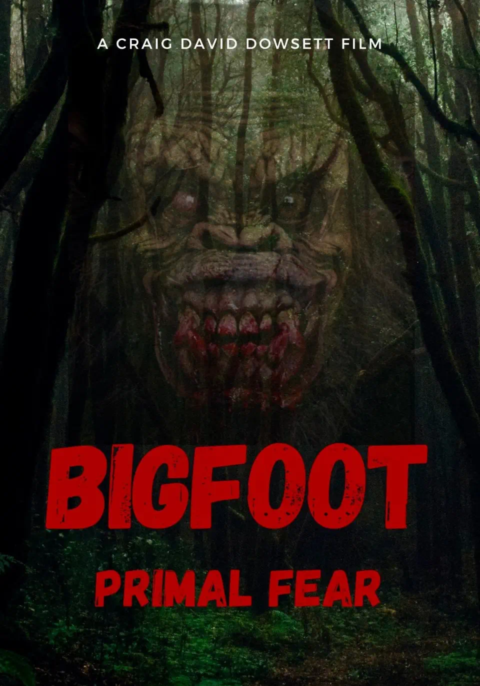Bigfoot Primal Fear poster oficial