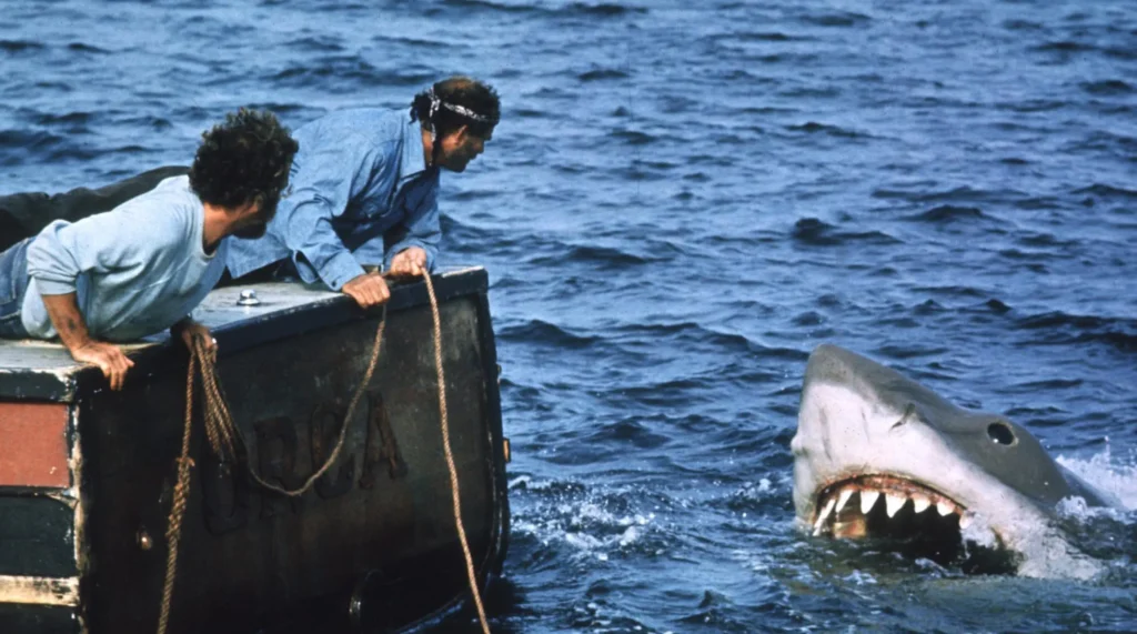 El tiburón solo aparece 4 minutos