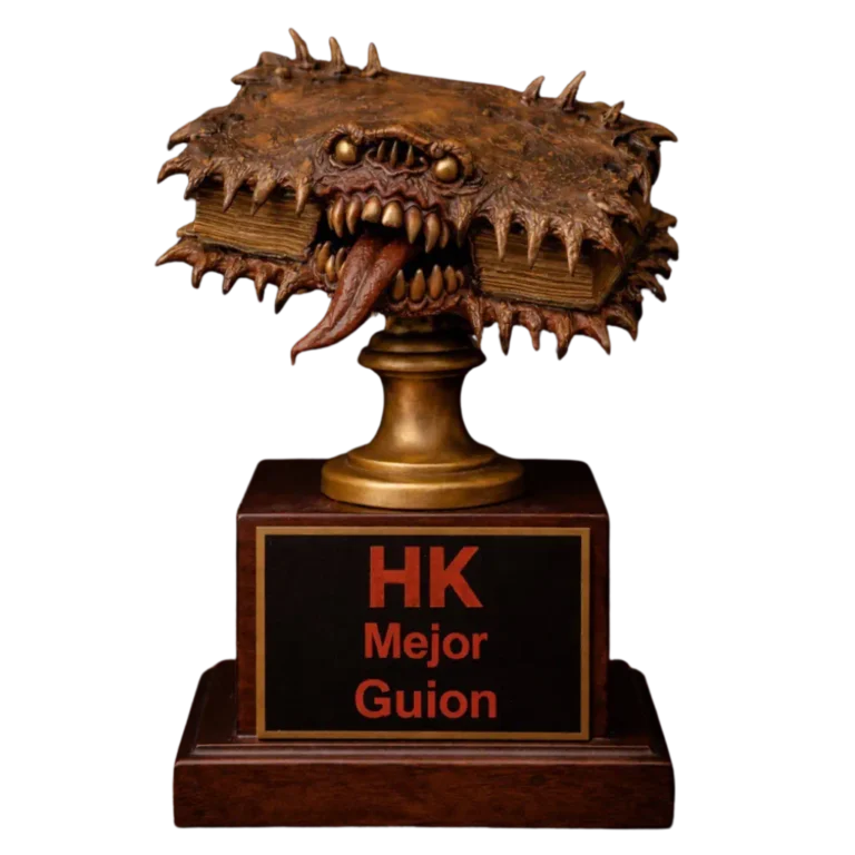 Premio a mejor Guion de Terror