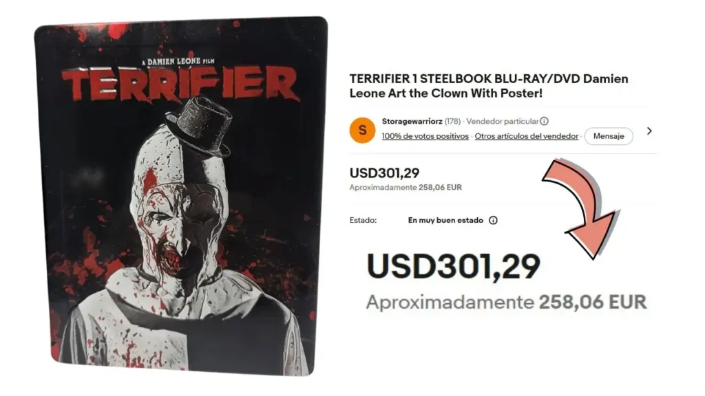 Ejemplo de la especulación del formato físico en cine